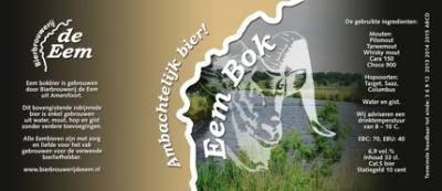 Etiket Eem Bok