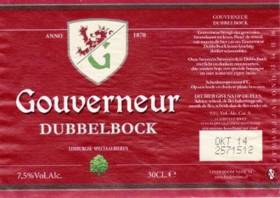 Gouverneur Dubbelbock - Bier met een bijzonder smaakkarakter