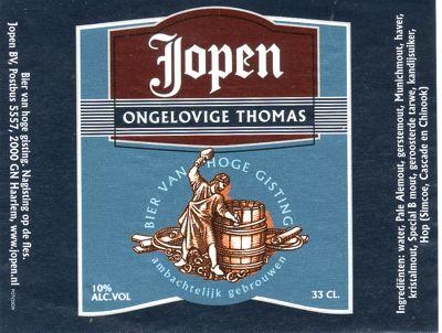 jopen ongelovige thomas