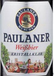 Paulaner Weissbier kristallklar