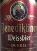 Benediktiner Weissbier Dunkel