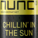 NUNC Chillin in the sun bier logo