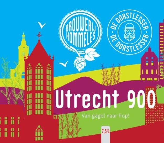 900 jaar Utrecht bier logo
