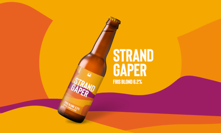 Strandgaper bier van de Scheldebrouwerij