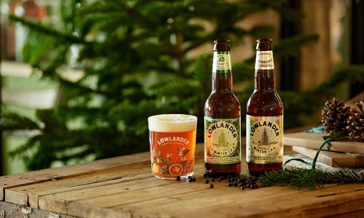 Lowlander Winter ipa normale en alcoholvrije variant