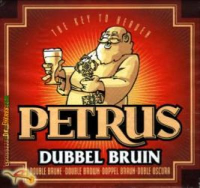 Petrus Dubbel Bruin oude logo