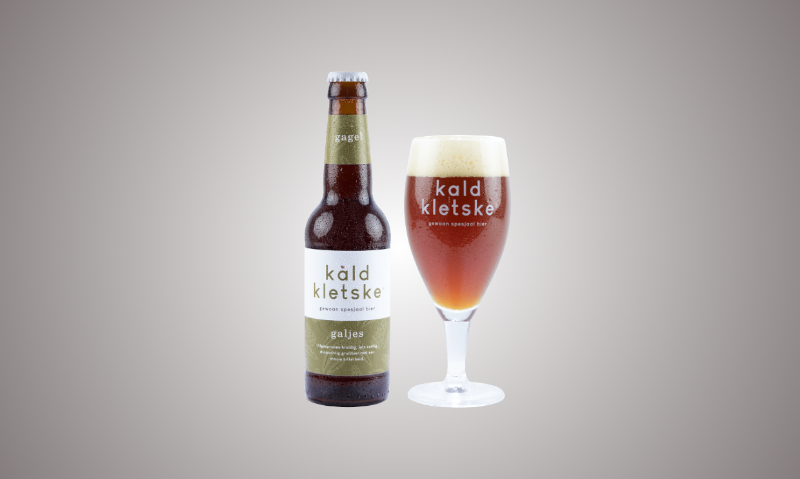 Kâld Kletske Galjes fles en glas