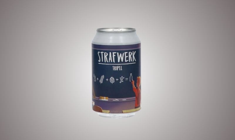 Strafwerk Tripel blik 33cl