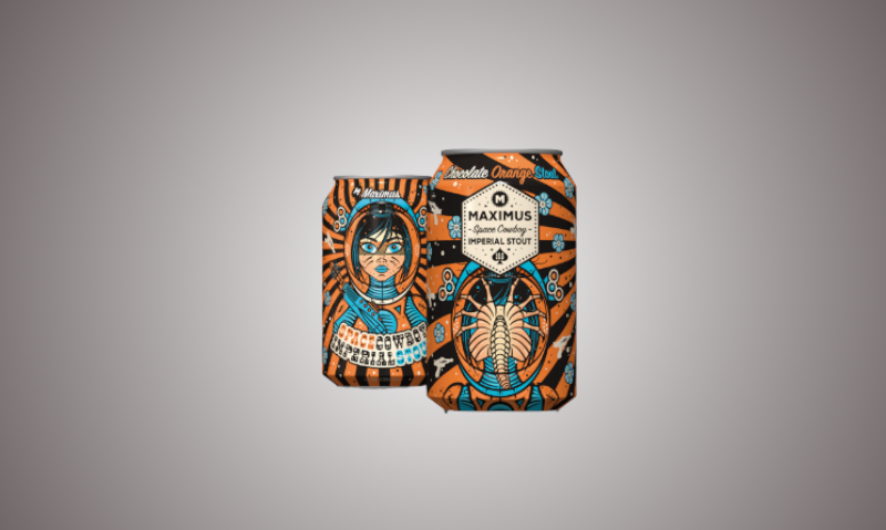 Space Cowboy Chocolate Orange Stout blik 33cl