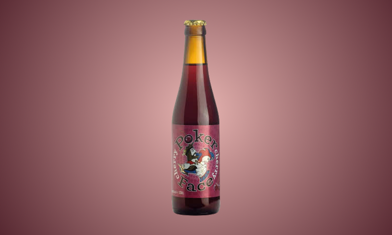 Poker Face Cherry bier van Brouwerij het Nest