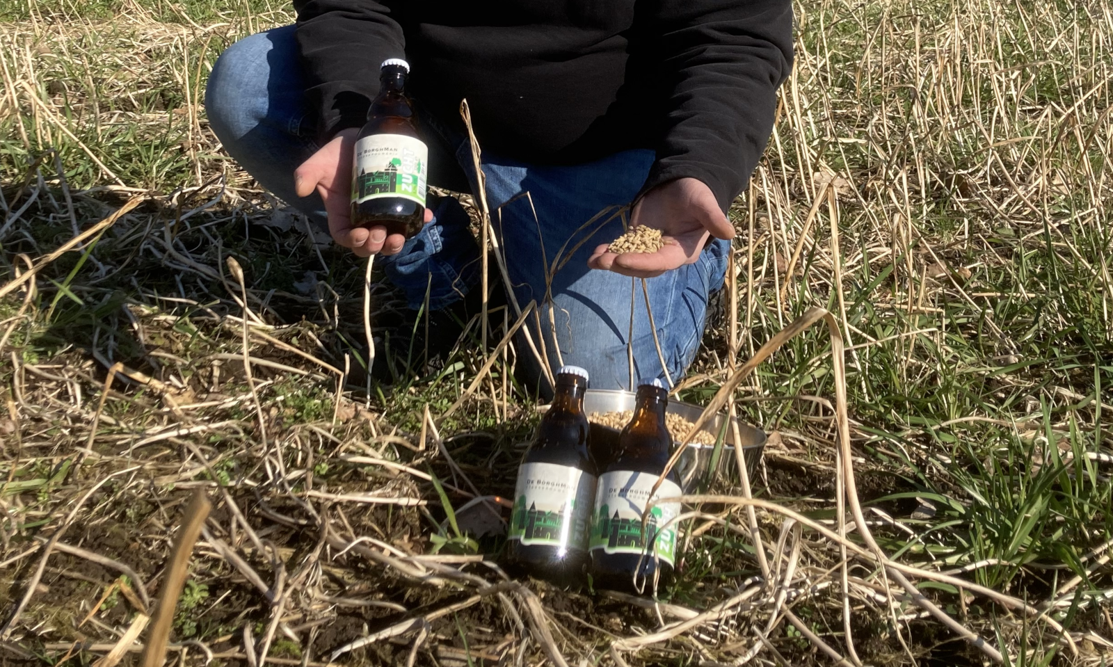 Zucht bier van De Borghman