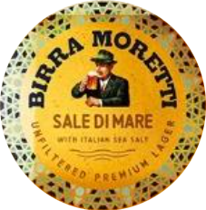 Birra Moretti Sale di Mare logo