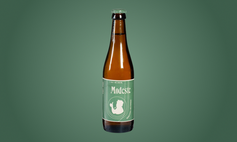 Modeste Tripel bier
