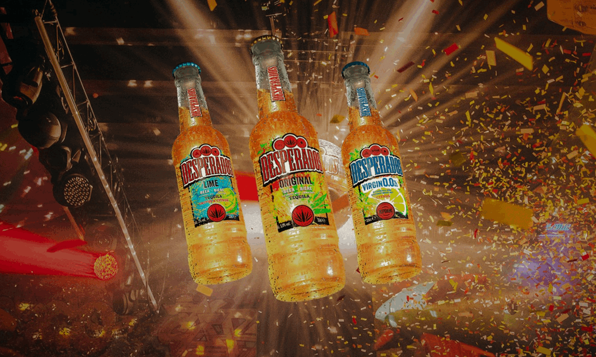 Desperados verschillende varianten