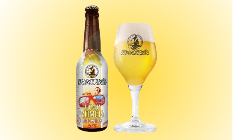 Brouwersnos D ran  Zomer Flesje en blikje