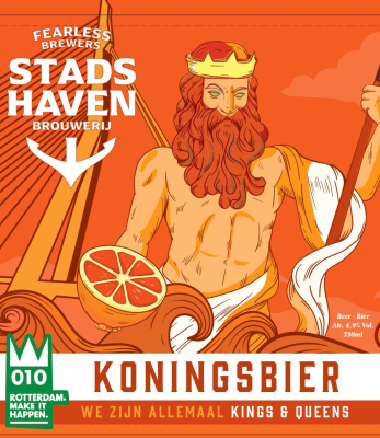 Stadshaven Koningsbier logo