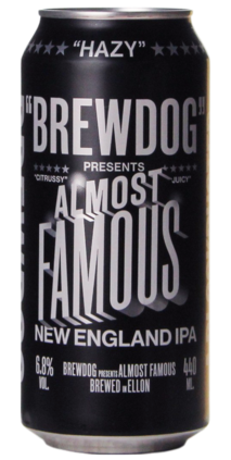 BrewDog Almost Famous blik