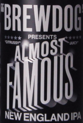 brewdog almost famous logo
