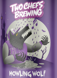 Howling wolf bier logo