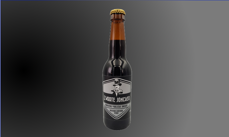 Zwarte Joncker Bierflesje