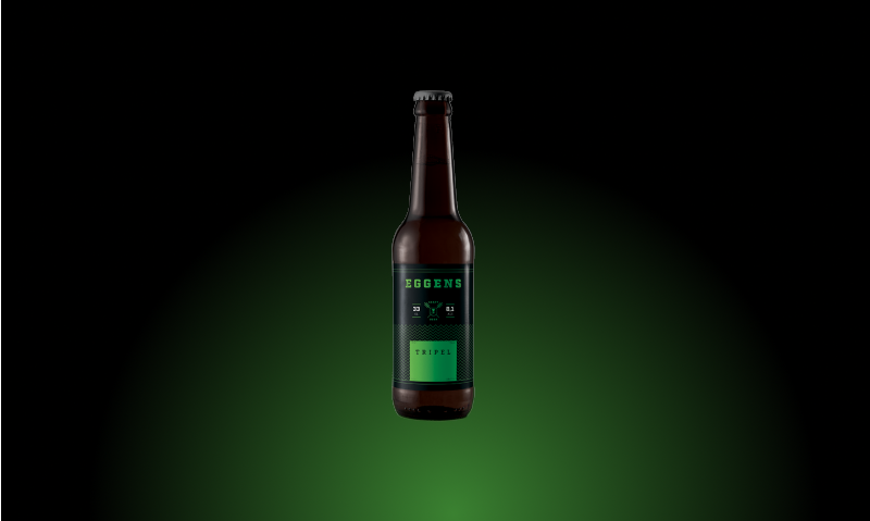 Eggens Tripel Bierflesje