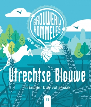 Hommeles Utrechtse Blauwe NEIPA logo