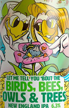 Uiltje Birds Bees Owls Trees Logo