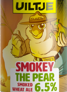 Uiltje Smokey the Pear Logo