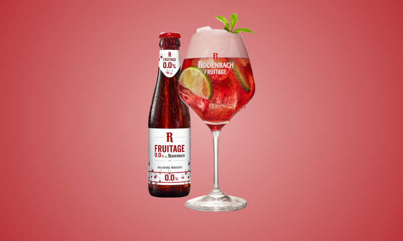 Fruitage by Rodenbach 0.0% flesje en glas