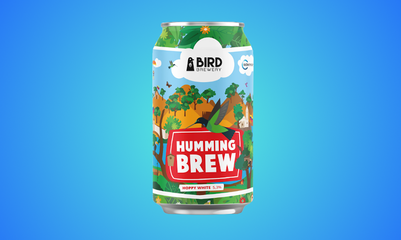 Bird Hummingbrew Hoppy White
