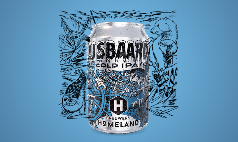 Homeland IJsbaard bier