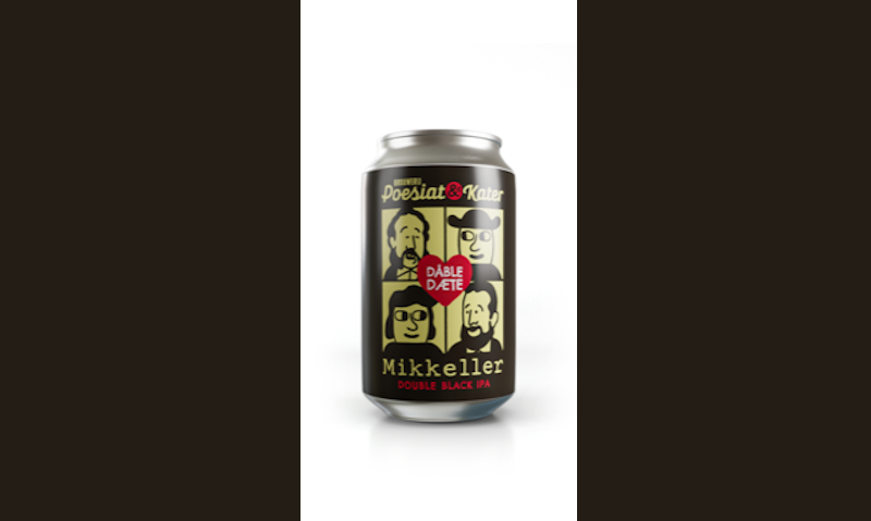 Collab Mikkeller en Poesiat Kater bier blikje