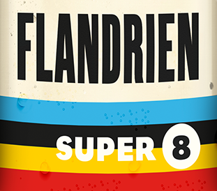 Super 8 Flandrien bier logo