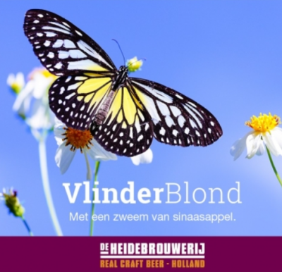 Heidebrouwerij VlinderBlond logo