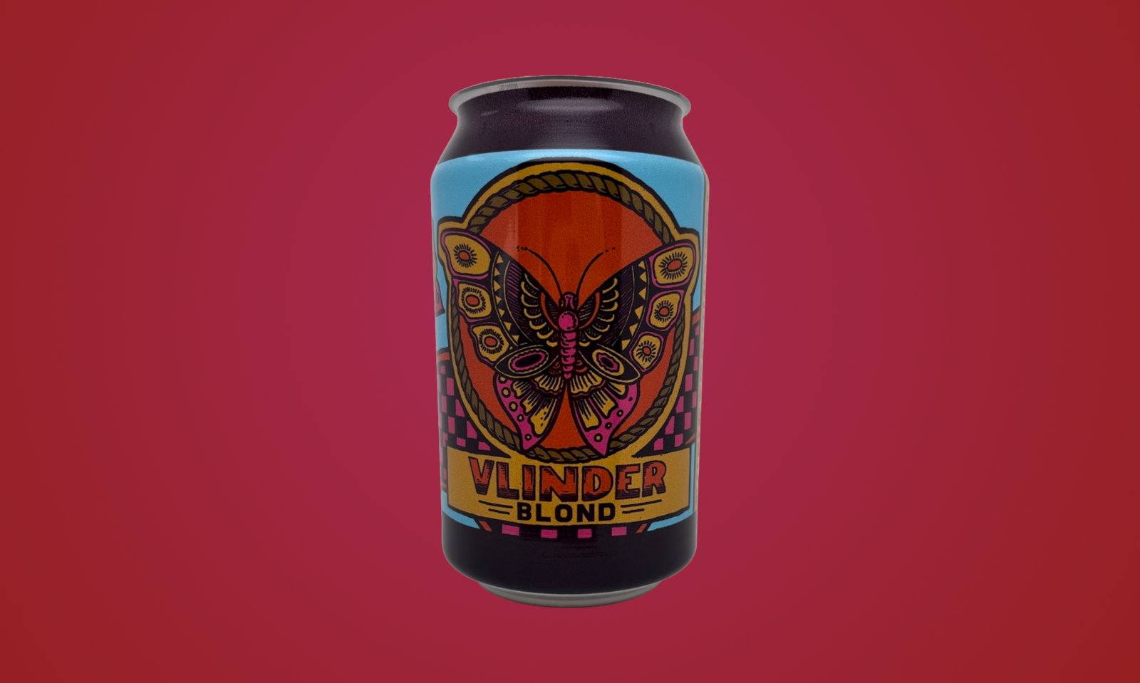 VlinderBlond bier van De Heidebrouwerij