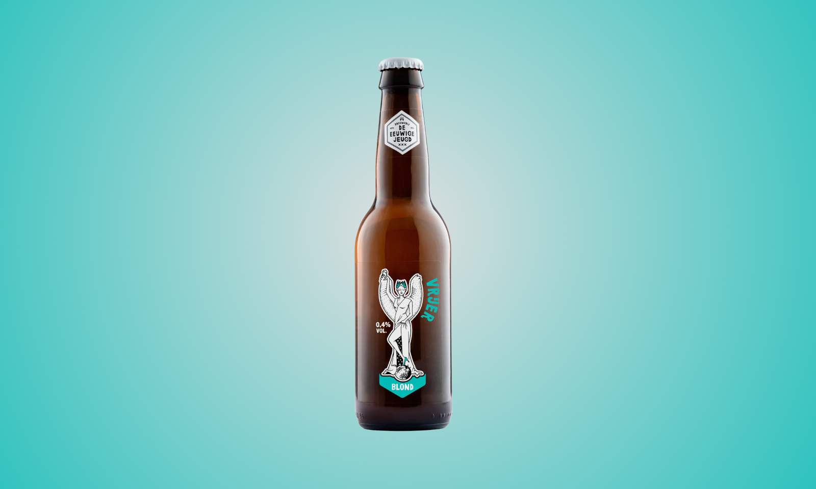 Vrijer blond alcoholarm bier