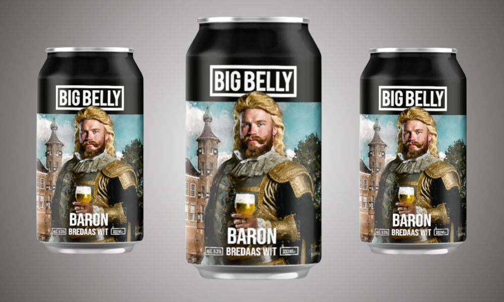 Big Belly Baron blikje bier