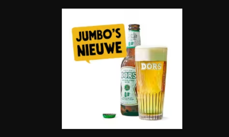 dors 00 flesje en glas