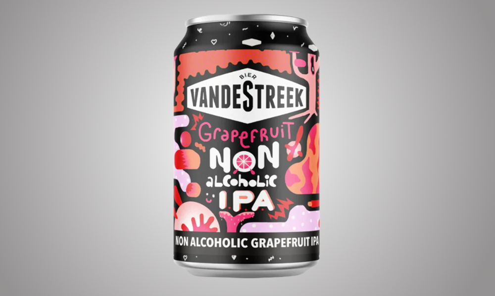 Grapefruit non alcoholic IPA vandeStreek