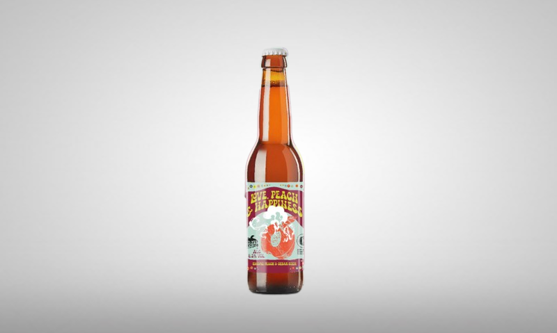 love, peach and happiness