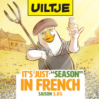 Uiltje It s just Season in French Logo