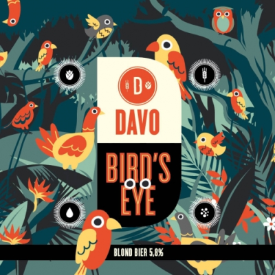 DAVO Bird's Eye logo