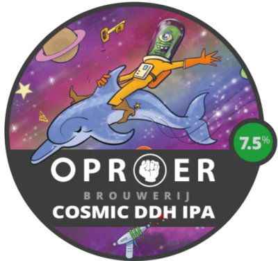 Oproer Cosmic DDH IPA logo