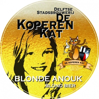 Koperen Kat Blonde Anouk
