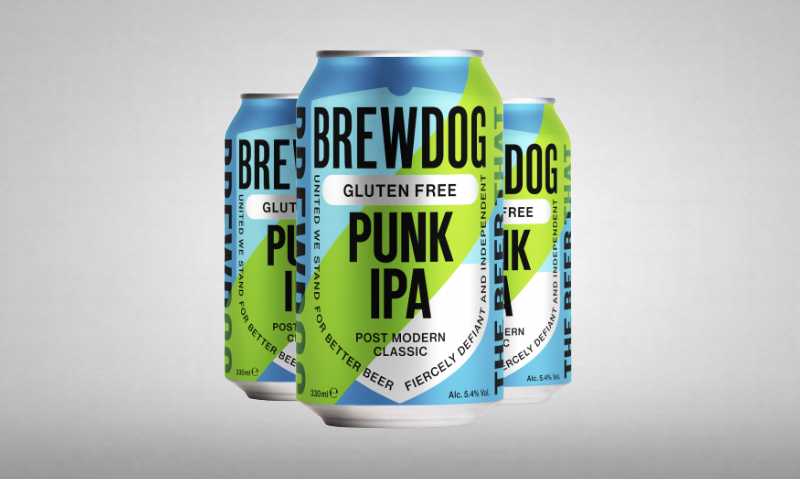 Brewdog Punk IPA Gluten Free bier