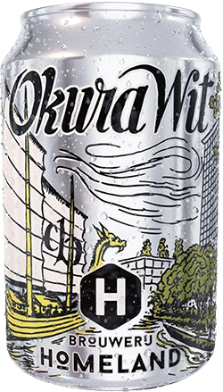 Homeland Okura Wit Blikje