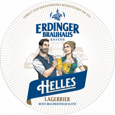 Erdinger Brauhaus Helles Logo