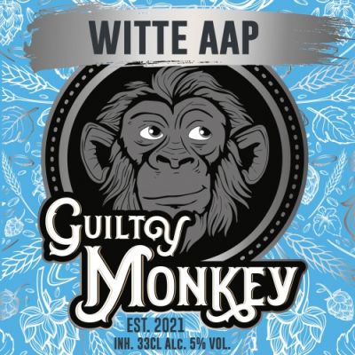 Guilty Monkey Witte Aap logo