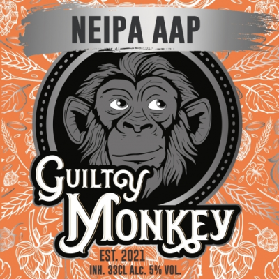 Guilty Monkey NEIPA Aap logo