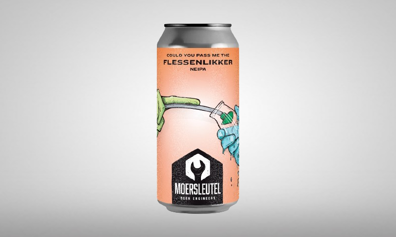 Moersleutel Flessenlikker